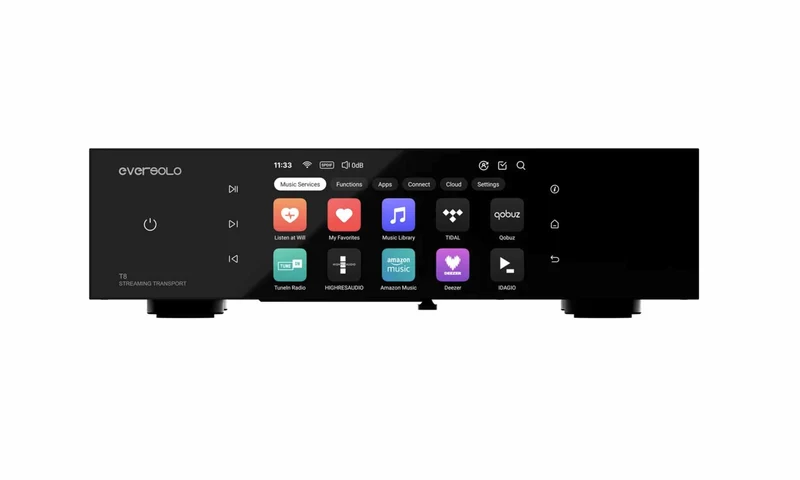 EVERSOLO T8 – LECTEUR RÉSEAU AUDIO