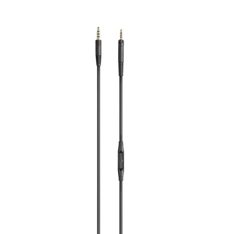 Cable for HD 500 series, 1.20 m, 2.5 mm / 3.5 mm jack ends, with microphone