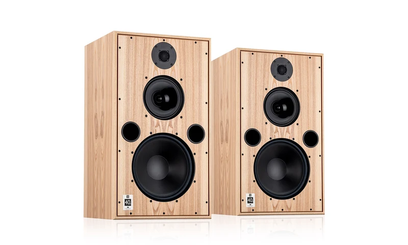 HARBETH ENCEINTES BIBLIOTHÈQUE / MONITOR 40.3 XD EXOTIC ASH + PIEDS TONTRÄGER