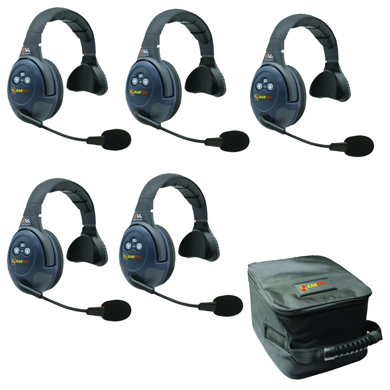 Eartec - Conjuntos EVADE para 5 personas