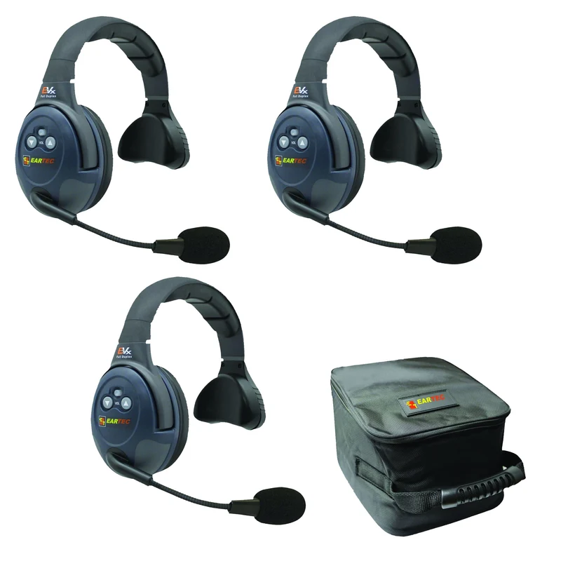 Eartec - Conjuntos EVADE para 3 personas