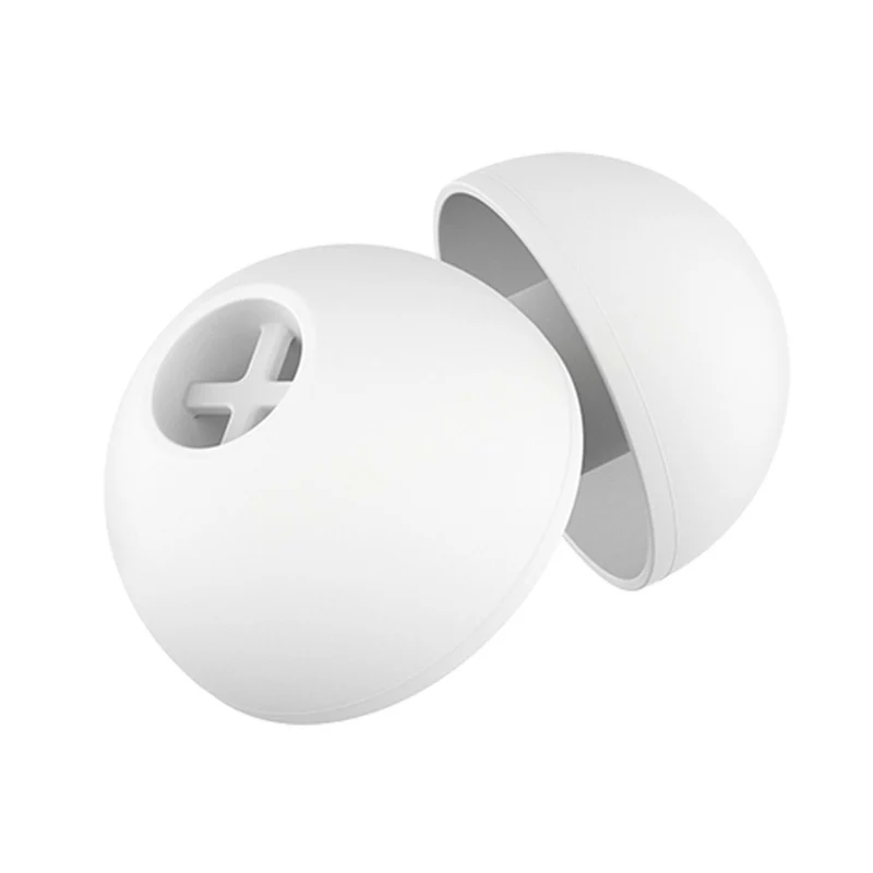 Earpad Adapter Silicon, White, 10pcs