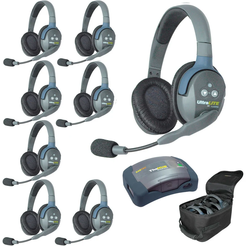 Eartec - Ultralite HD 8-Persoun Set mat Hub