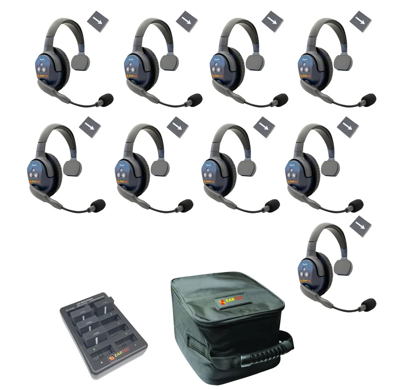 Eartec - Ultralite Pro16 Set vun 9 Persounen