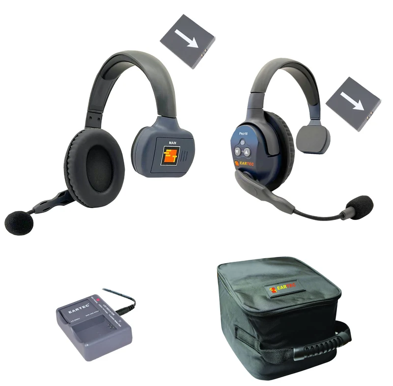 Eartec - Ultralite Pro16 Set vun 2 Persounen