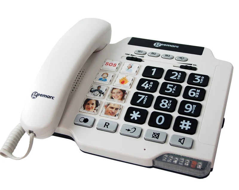 PhotoPhone 100 (+30dB) - Téléphone Geemarc
