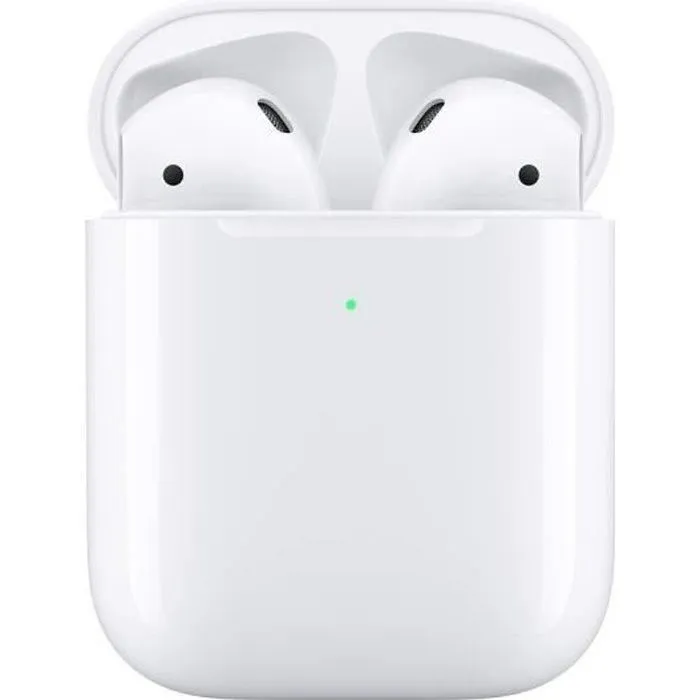 Apple AirPods 2ème génération (2019) avec boîtier de charge
