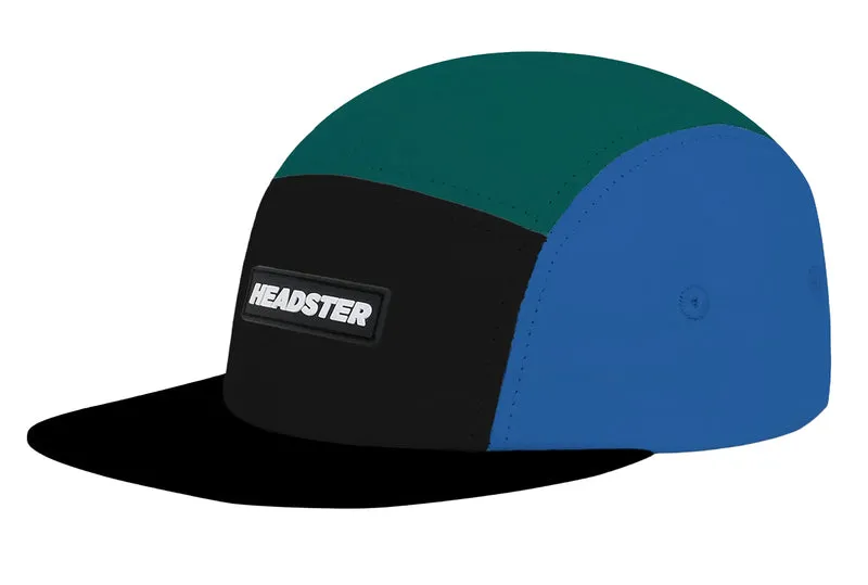 CHAPEAU CINQ PANNEAUX EN NYLON TWIST RUNNER