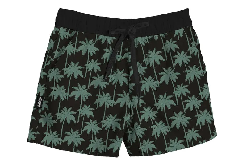 Short de bain extensible 4 directions MIDNIGHT PALMS