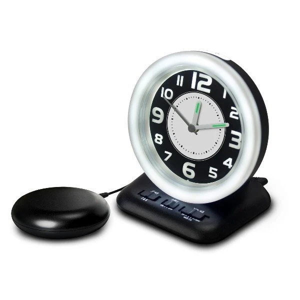 WAKE’N’SHAKE Vintage - Réveil Vibrant Geemarc