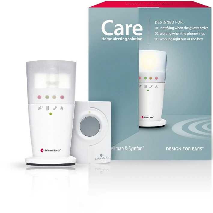 Pack CARE - Lampe Flash + Bouton Poussoir Bellman & Symfon