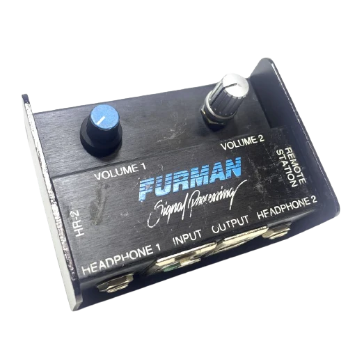 Furman HR-2 Remote Headphone Station for use w/ HA-6A or SP-20A Amplifiers #2112 - USED