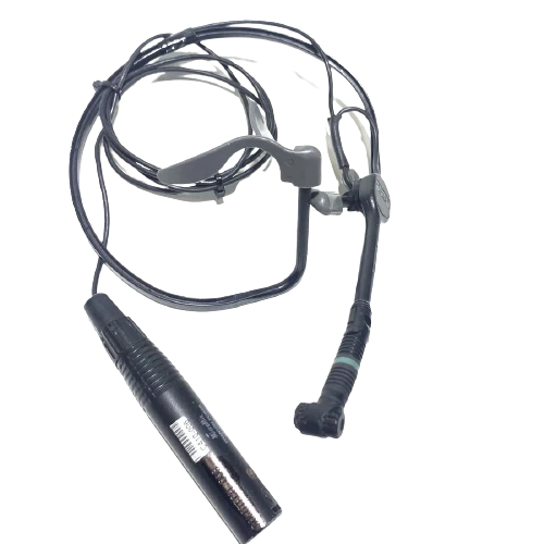 AKG C410 Headset Type Miniature Condenser Microphone w/ Phantom Power Module Adapter #2035 - USED