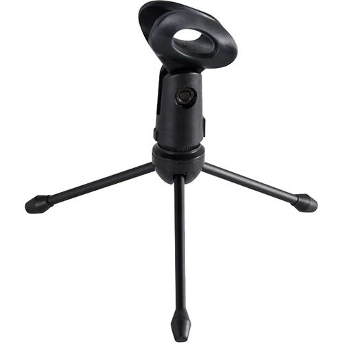 Distrio DIS-DMS Mini Ultra-Lightweight Collapsible Desktop Tripod Stand for both Wired and Wireless Standart Handheld Microphones - NEW