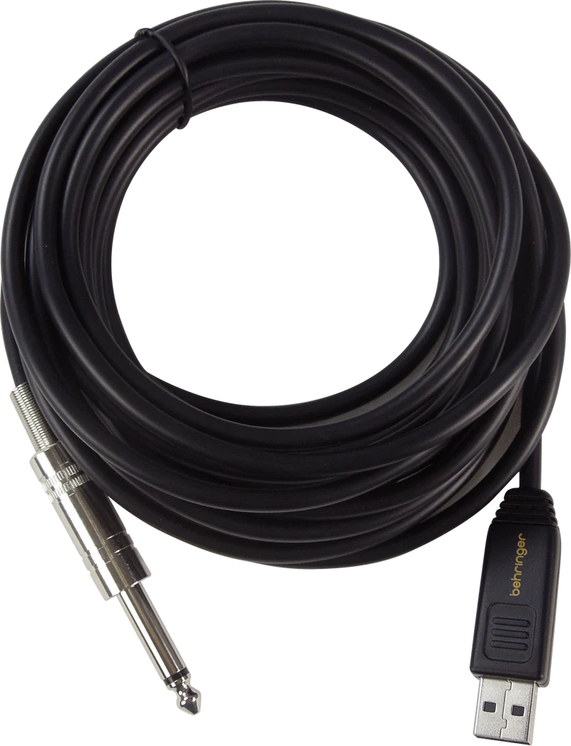 Behringer GUITAR 2 USB Guitar to USB Interface Cable - OPEN BOX