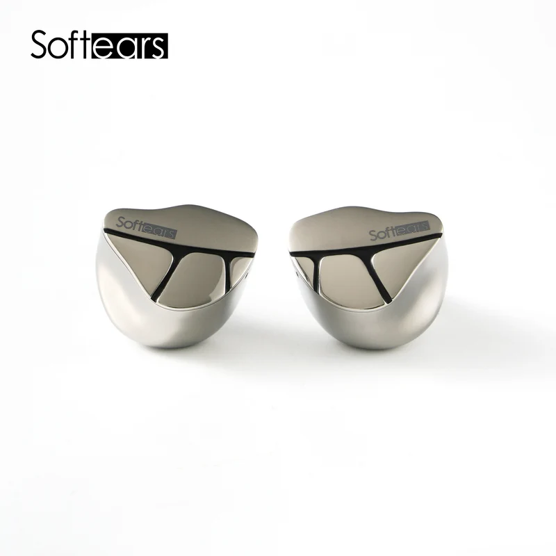 Softears Karma Titanium Alloy HiFi earphone with Dynamic Balanced Armature Electrostatic Bone - Conduction and MEMS Drivers Flagship Model with Audiophile - grade Sound Quality