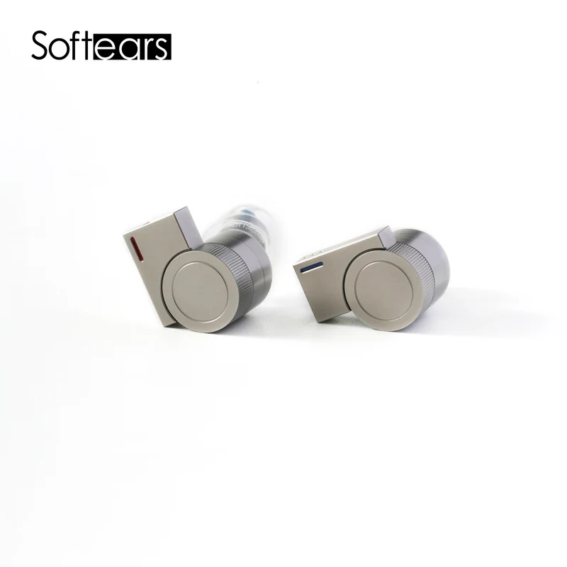 Softears Edge Wired In - Ear Hi - Fi Music Dynamic - Driver Earphones with Full Titanium Alloy Cavity