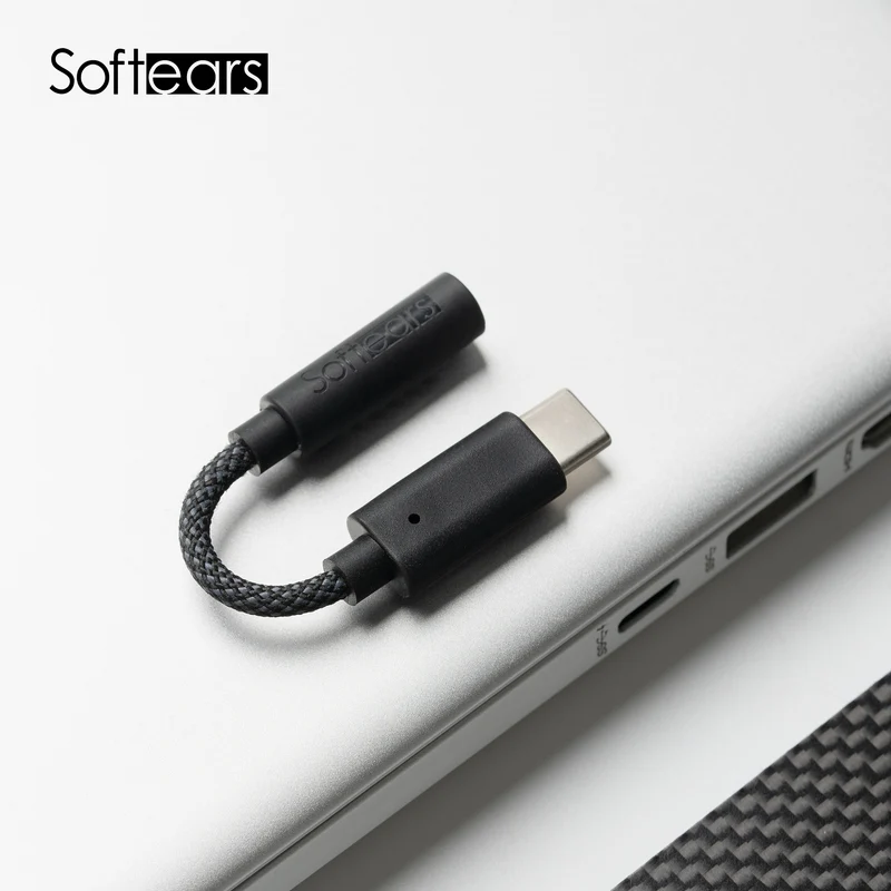 Softears Portable HIFI DAC/AMP TypeC to 3.5 Adapter