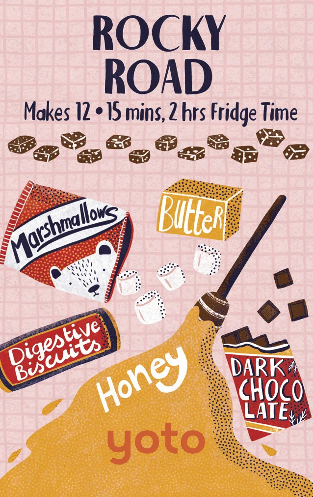 Baking with Yoto - Rocky Road