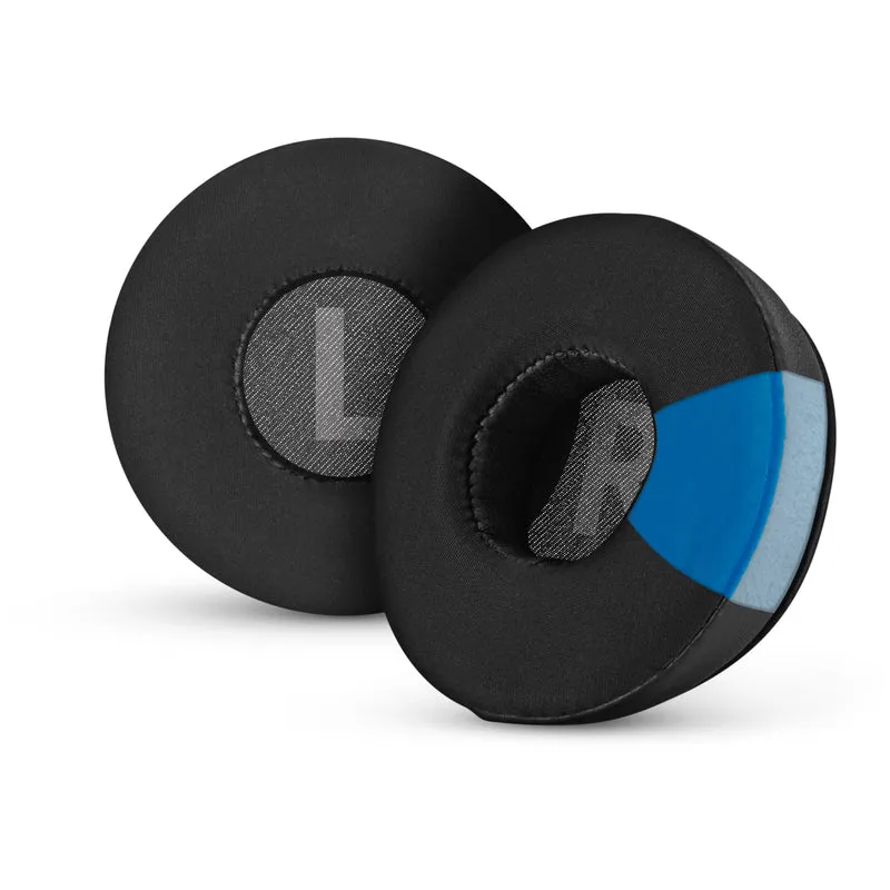 Coussinets d'oreille hybrides pour casques JBL JR300BT, TUNE 500, 510BT, 600BTNC, gel froid, tissu ultra doux, cuir PU et mousse à mémoire de forme plus épaisse