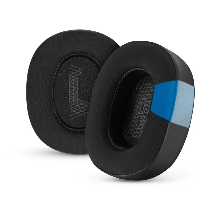 Coussinets d'oreille hybrides pour casque JBL LIVE 500BT, gel froid, tissu ultra doux, cuir PU et mousse à mémoire de forme plus épaisse
