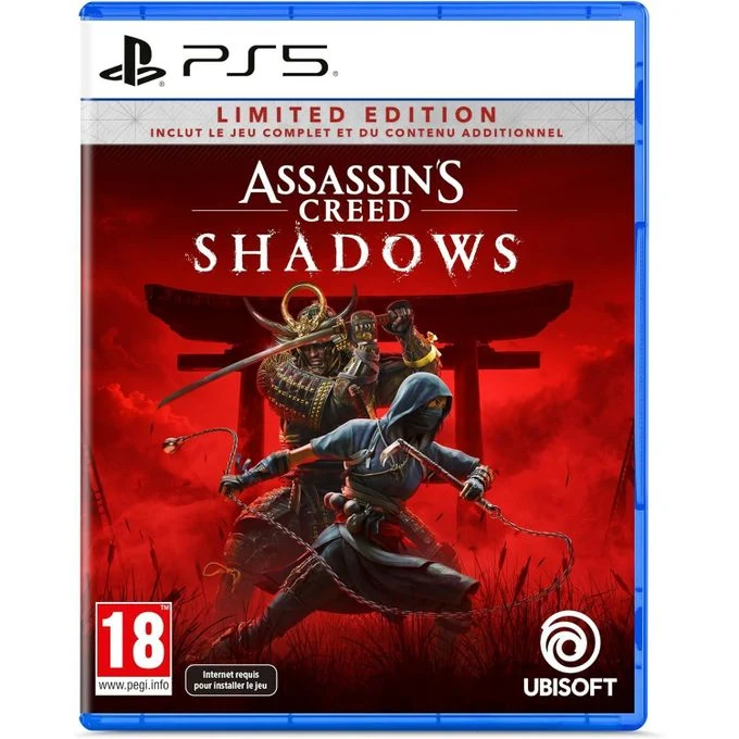 Sony Jeux PS5 - Assassin's Creed Shadows Limited Edition FRA - CD