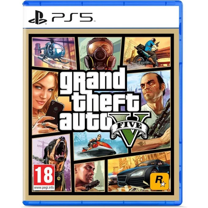 Sony Jeux PS5 - GTA V - GTA 5 - CD