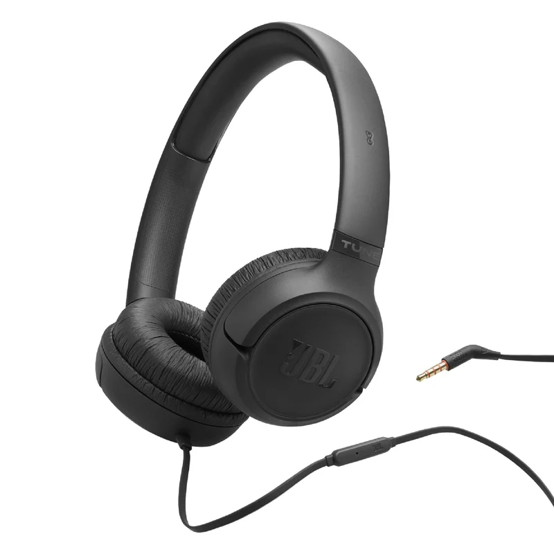 JBL Tune 530 | Casque supra-auriculaire - Avec fil - Pliable - Noir