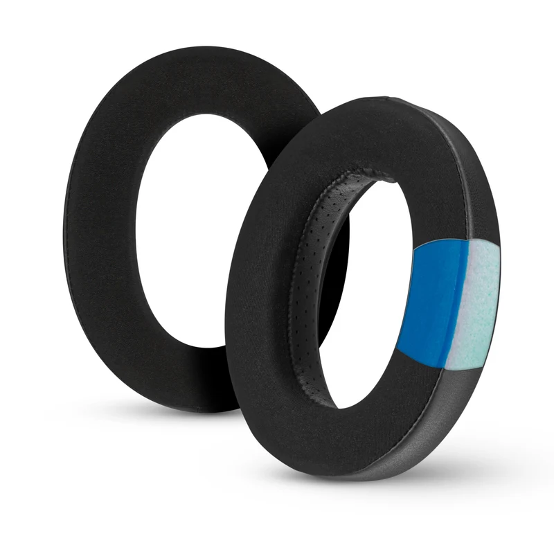 Coussinets hybrides pour casques Sennheiser HD600, HD650, HD660S, HD525, HD535, HD545 et Massdrop HD58X, HD6XX - Coussinets gaming en gel rafraîchissant avec tissu ultra-doux et mousse épaisse