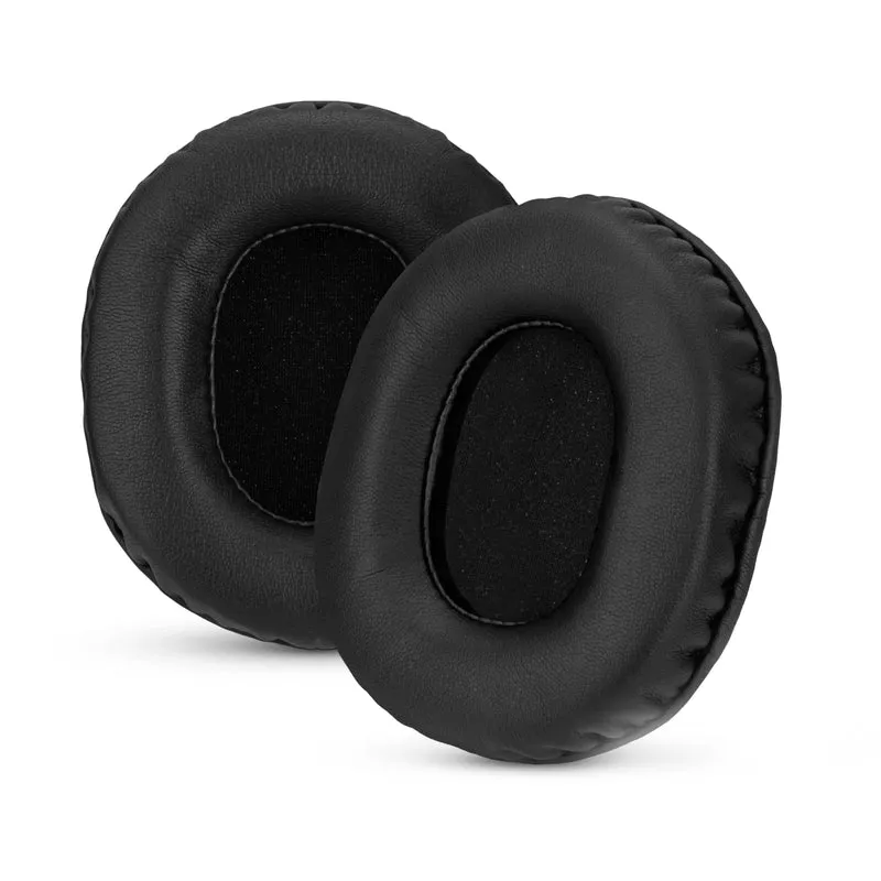 Pad Telinga Gantian untuk Alat Dengar Audio Technica ATH-M50X, M50xBT, M50RD, M40X, M30X, M20X. Kulit PU Lembut dengan Busa Memori untuk Keselesaan & Ketahanan Tambahan