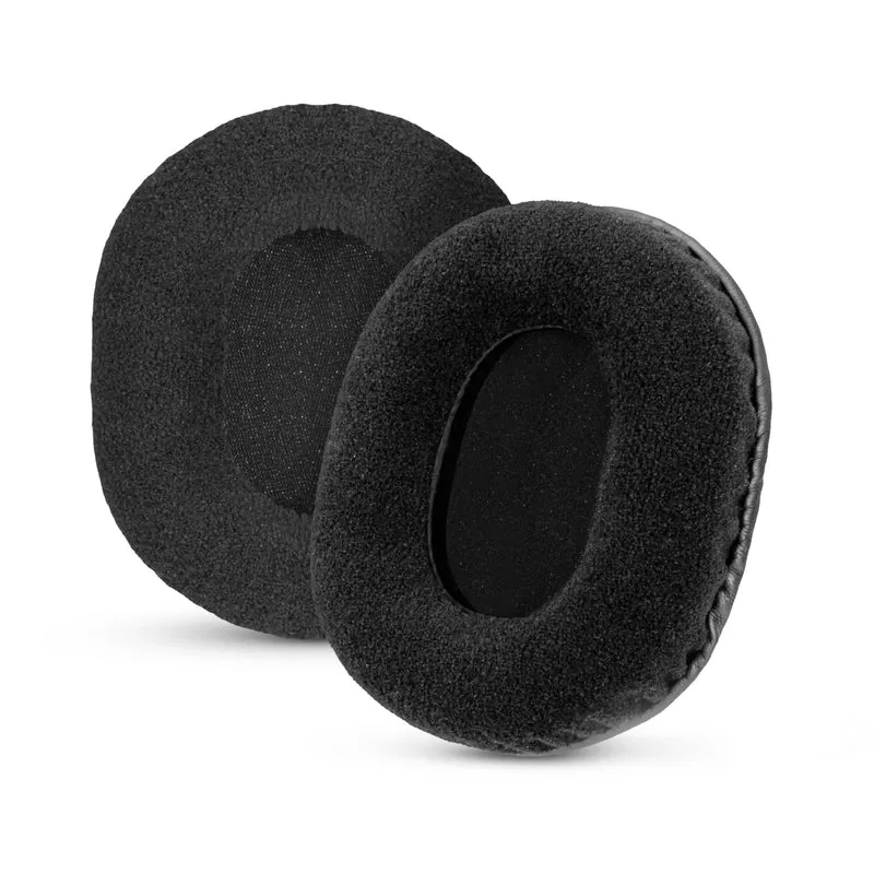 Pad Telinga Velour Gantian untuk Alat dengar Audio Technica ATH-M50X, M50xBT, M50RD, M40X, M30X, M20X. Velour Lembut & Busa Memori untuk Keselesaan Tambahan