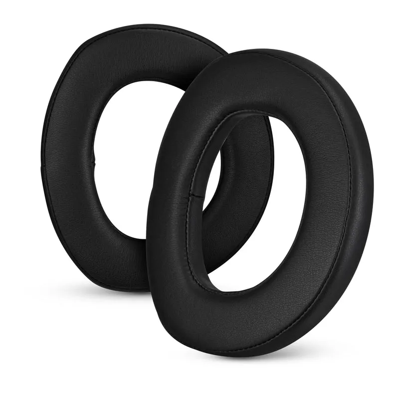 Pad Telinga Gantian untuk Fon Kepala Permainan Sennheiser HD800 & H800S, Kulit PU, Busa Memori Keselesaan Tambahan, Dinaik Taraf, Tahan Lama & Tahan Lama