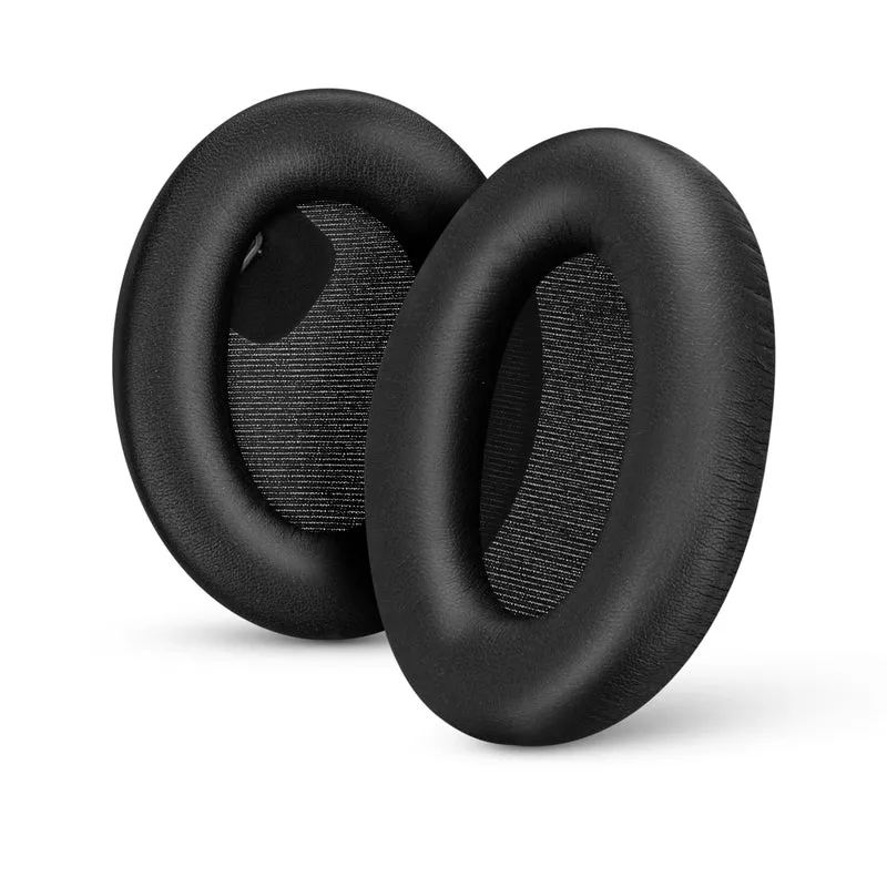 Coussinets d'oreille en peau de mouton pour casque Sony WH-1000XM4, cuir véritable souple, mousse à mémoire de forme, confort supplémentaire, durable et longue durée de vie