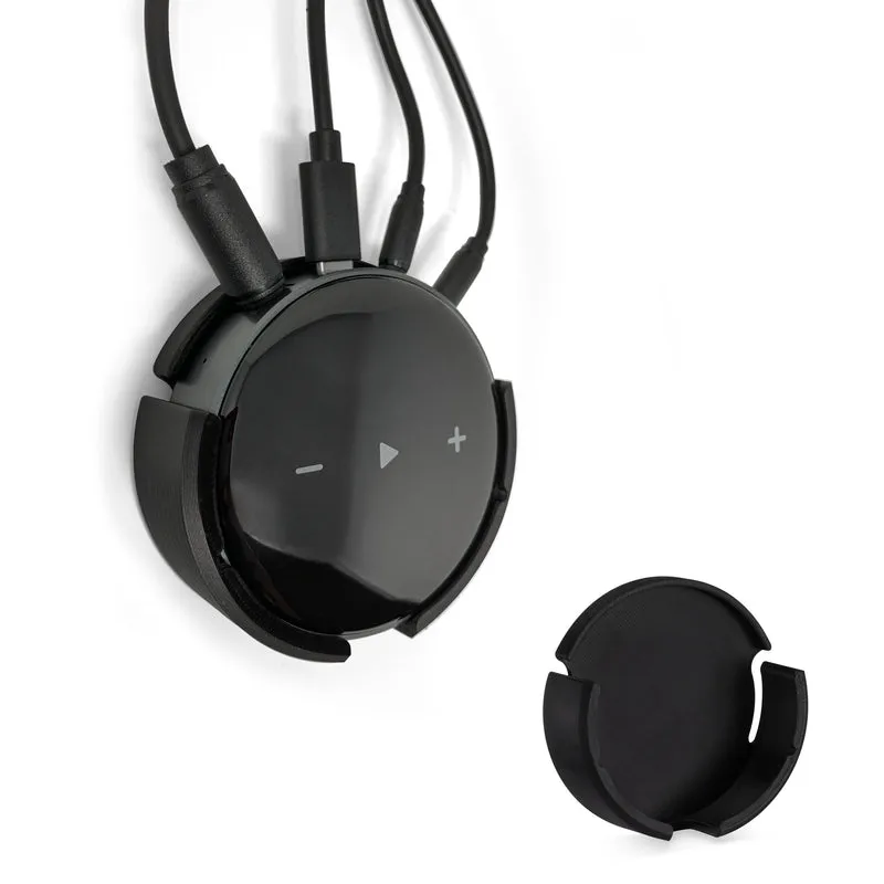 Dinding Pelekat & Penyangkut Lekap Di Bawah Meja untuk WiiM Mini AirPlay 2, Pita Pelekat Diri VHB yang Kuat, Pemegang Mudah Dipasang