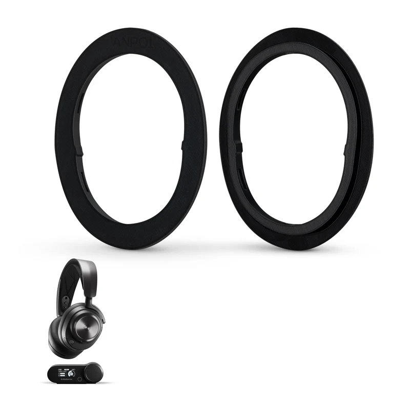 Cincin Penyesuai Pad Telinga Untuk Fon Kepala Steelseries Arctis Nova Pro Wireless, Nova Pro Omni & Nova Elite - Untuk Digunakan Dengan Pad Telinga Brainwavz Oval, ProStock & SteelSeries