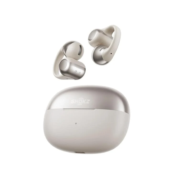 Shokz OpenDots One | Ecouteurs intra-auriculaires - Sans fil - Jusqu'à 40 heures d'autonomie - Gris