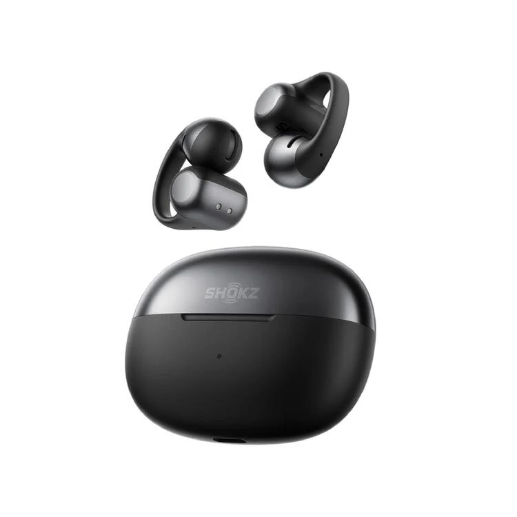 Shokz OpenDots One | Écouteurs intra-auriculaires - Sans fil - Jusqu'à 40 heures d'autonomie - Noir