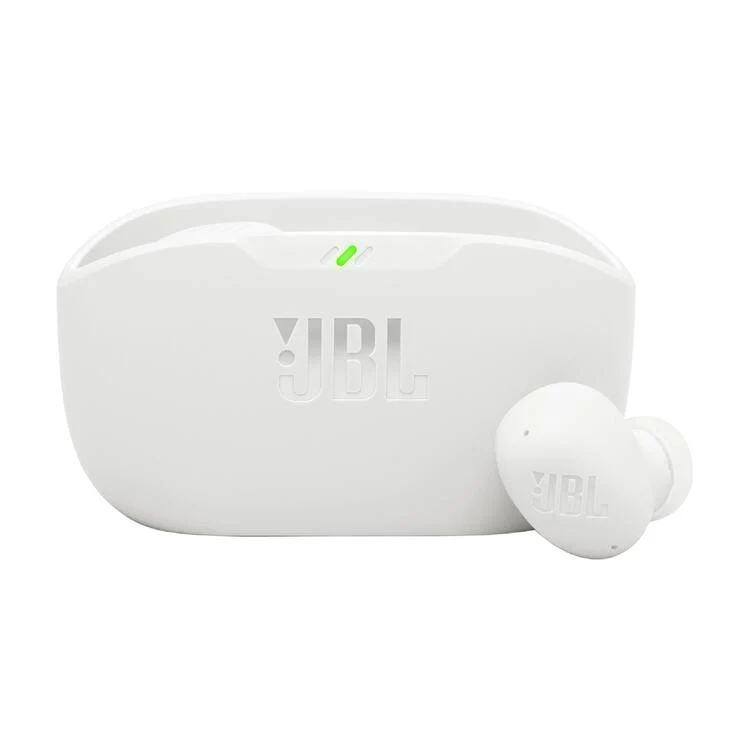 JBL Vibe Buds 2 | Écouteurs intra-auriculaires - Sans fil - Bluetooth - Technologie Smart Ambient - Blanc