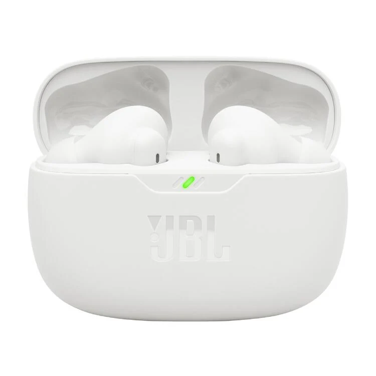 JBL Vibe Beam 2 | Écouteurs intra-auriculaires - Sans fil - Bluetooth - Technologie Smart Ambient - Blanc