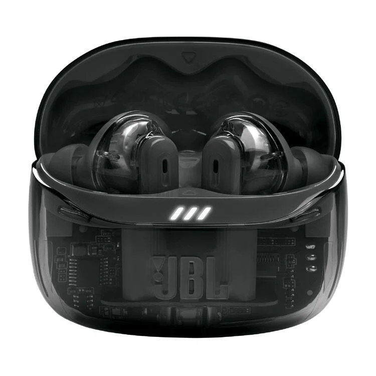 JBL Tune Beam 2 | Casque intra-auriculaire - 100% sans fil - Bluetooth - Smart Ambient - 6 microphones - Ghost Black