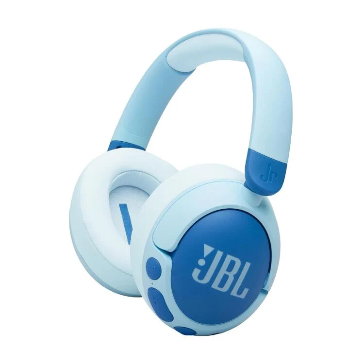 JBL JR 470NC | Casque supra-auriculaire pour enfants - Sans fil - Bluetooth - Bleu