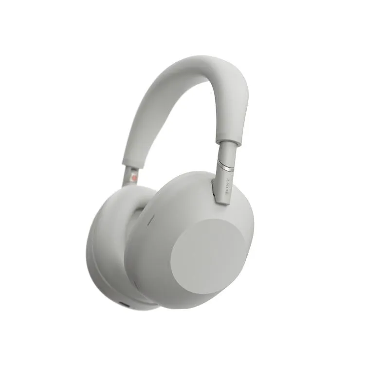 Sony WH1000XM6/S | Casque sans fil circum-auriculaire - Réduction de bruit HD QN3 - 12 microphones - Argent