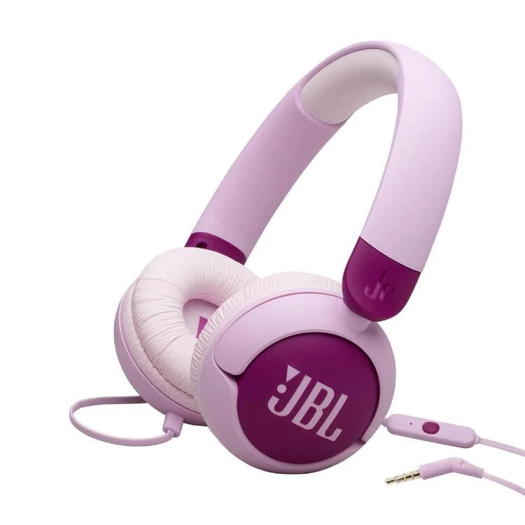 JBL JR320 | Casque circum-aural filaire pour enfants - JBL Safe Sound - Microphone - Violet