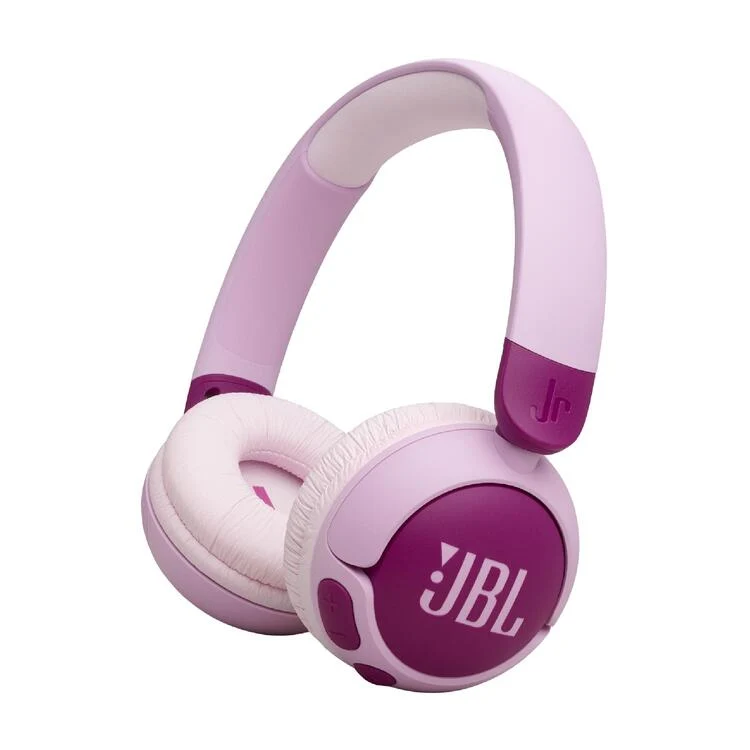 JBL JR 320BT | Casque circumaural sans fil pour enfants - Bluetooth - JBL Safe Sound - Microphone - Violet