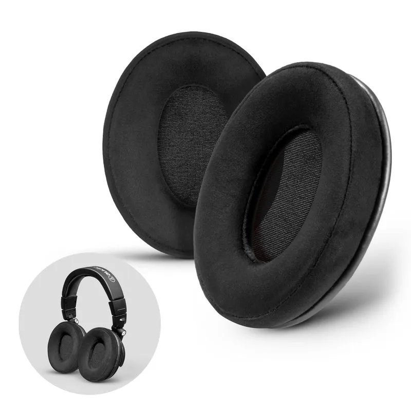 ProStock ATH M50X & M Series Coussinets de rechange - Forme personnalisée avec mousse à mémoire de forme - Micro suède