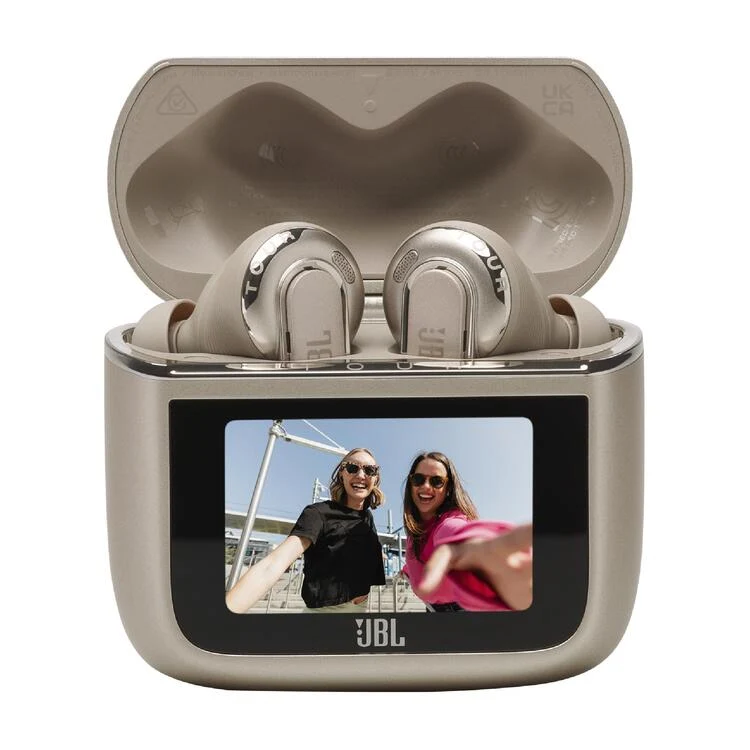 JBL TOUR PRO 3 | Casque intra-auriculaire - Bluetooth - 6 microphones - Smart Case - Latte