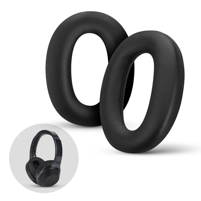 Pembalut Telinga Gantian Sony WH-1000XM2 & MDR-1000X - Kusyen Pad Telinga Kulit PU Lembut & Busa Memori Untuk Keselesaan Tambahan, Pemasangan Mudah & Pantas