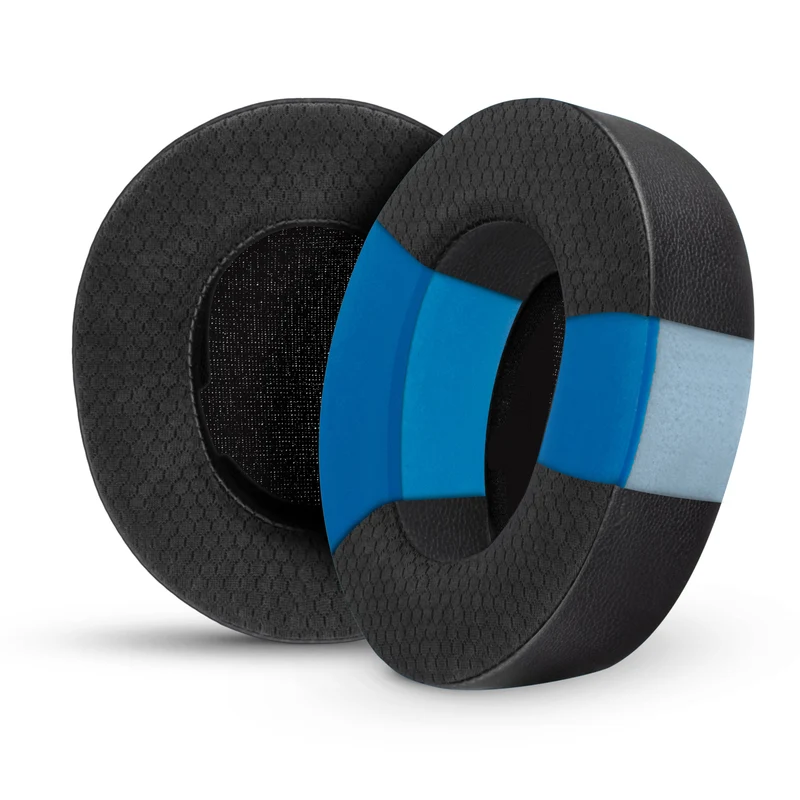 Casque sans fil Steelseries Arctis Nova Pro, coussinets Omni et Elite : gel hybride et mousse à mémoire de forme pour une épaisseur, une durabilité et une isolation sonore accrues