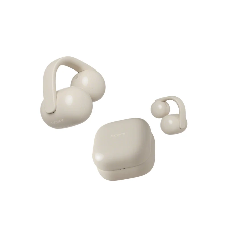 Sony Linkbuds Clip | Écouteurs intra-auriculaires - Sans fil - Crème