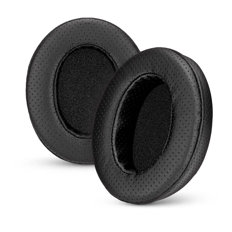 Pad Telinga Berlubang Pengganti untuk Steelseries Arctis Nova Siri 1/P/X 3 5/P/X 7/P/X PRO & PRO untuk Fon Kepala XBox, Kulit PU Bernafas + Busa Memori